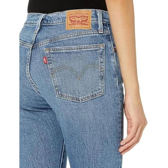 Levi's 501 Skinny Women's High Rise Straight Leg Jeans - Picture 4 of 7